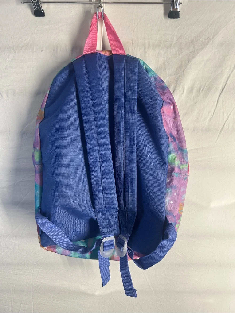 Kids Galaxy Print Backpack - Pink & Blue